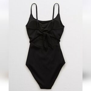 Aerie Womens Ribbed Large Long One Piece Tie Back